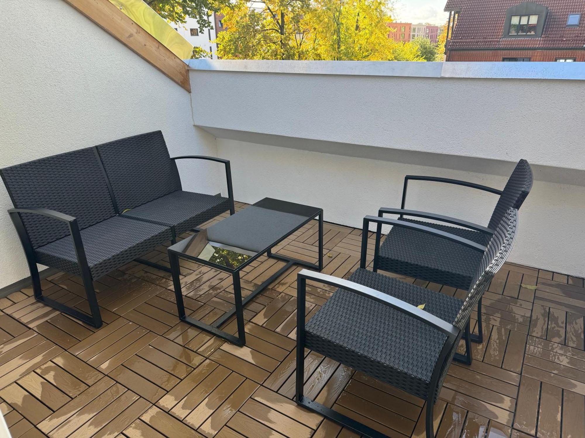 Mm Lodge - Apartments In Innenstadtlage Mit Parkplatz Augsburg Eksteriør bilde
