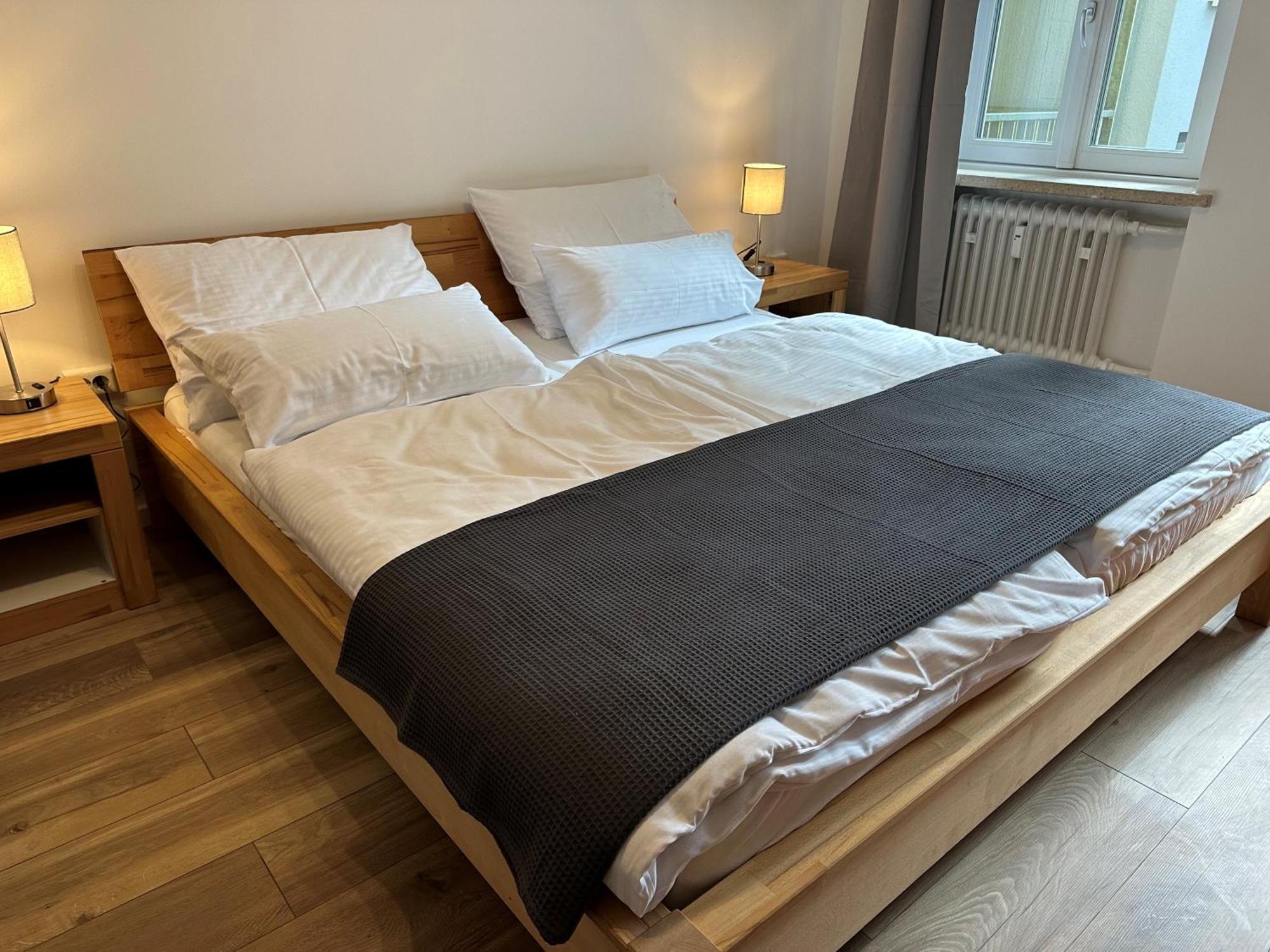 Mm Lodge - Apartments In Innenstadtlage Mit Parkplatz Augsburg Eksteriør bilde
