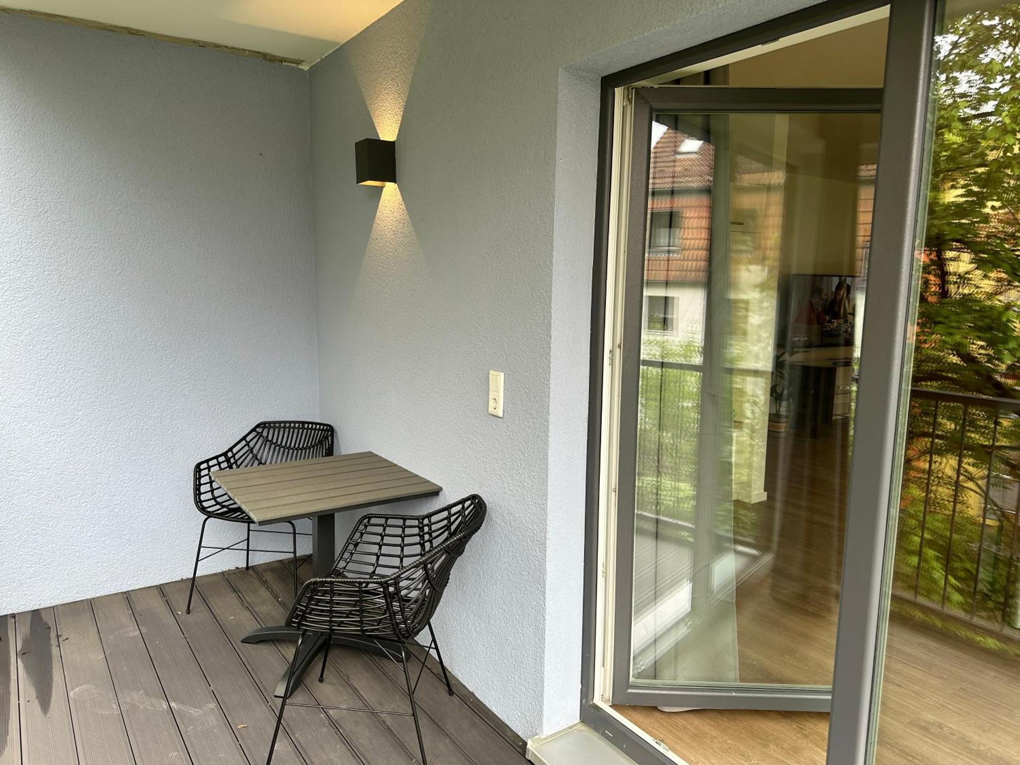 Mm Lodge - Apartments In Innenstadtlage Mit Parkplatz Augsburg Eksteriør bilde