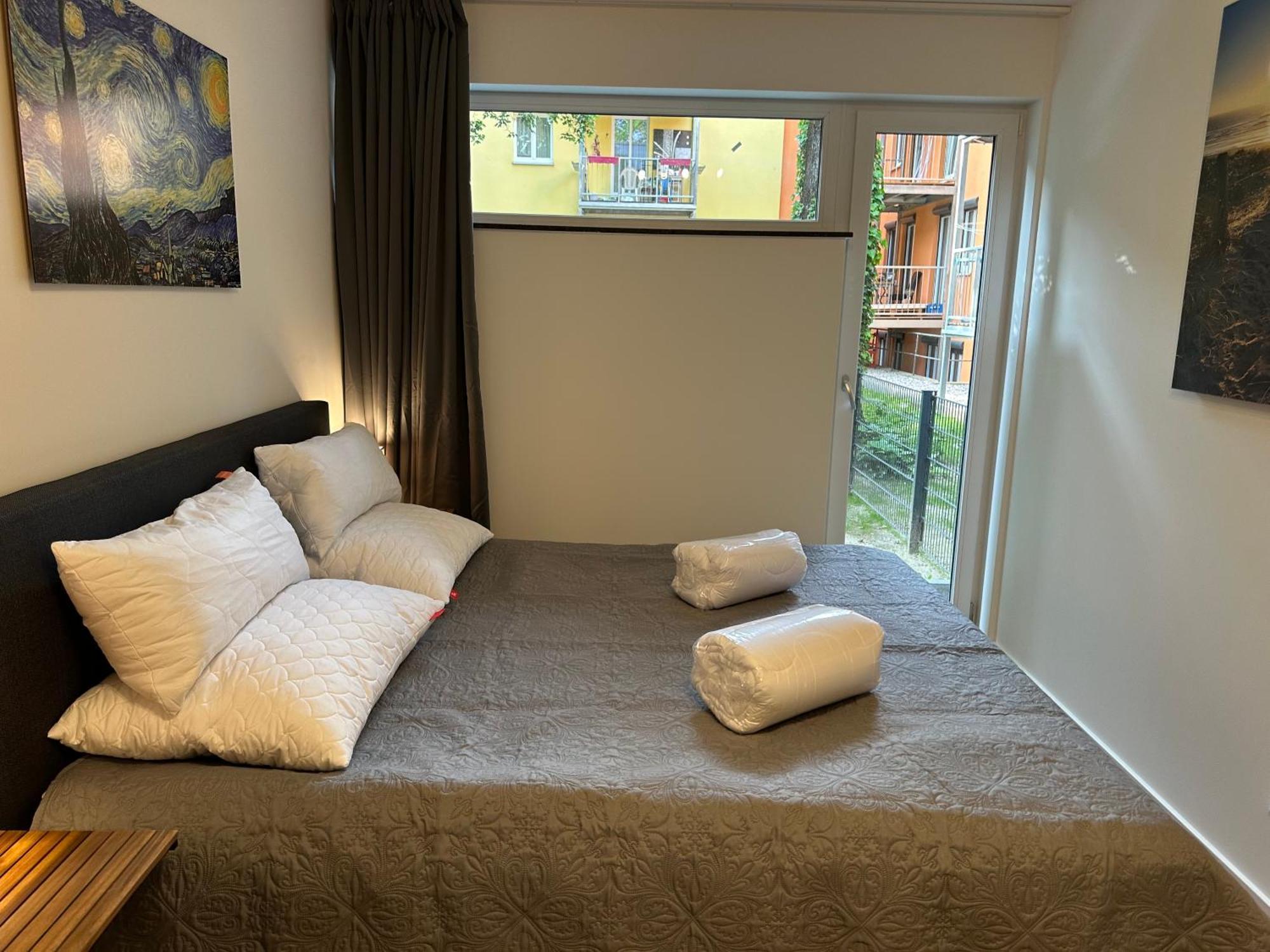 Mm Lodge - Apartments In Innenstadtlage Mit Parkplatz Augsburg Eksteriør bilde