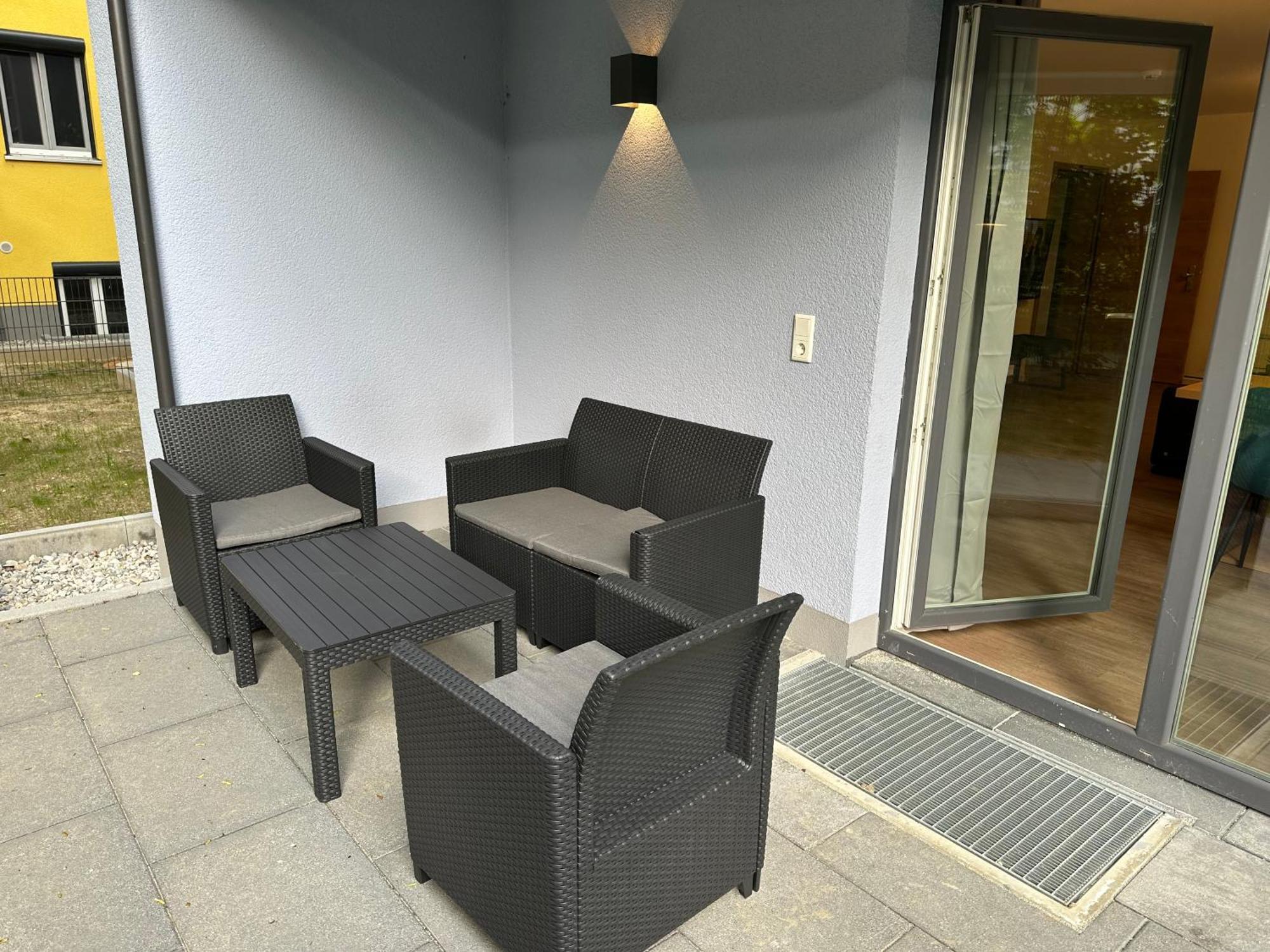 Mm Lodge - Apartments In Innenstadtlage Mit Parkplatz Augsburg Eksteriør bilde